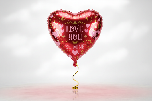 valentines day malar balloon